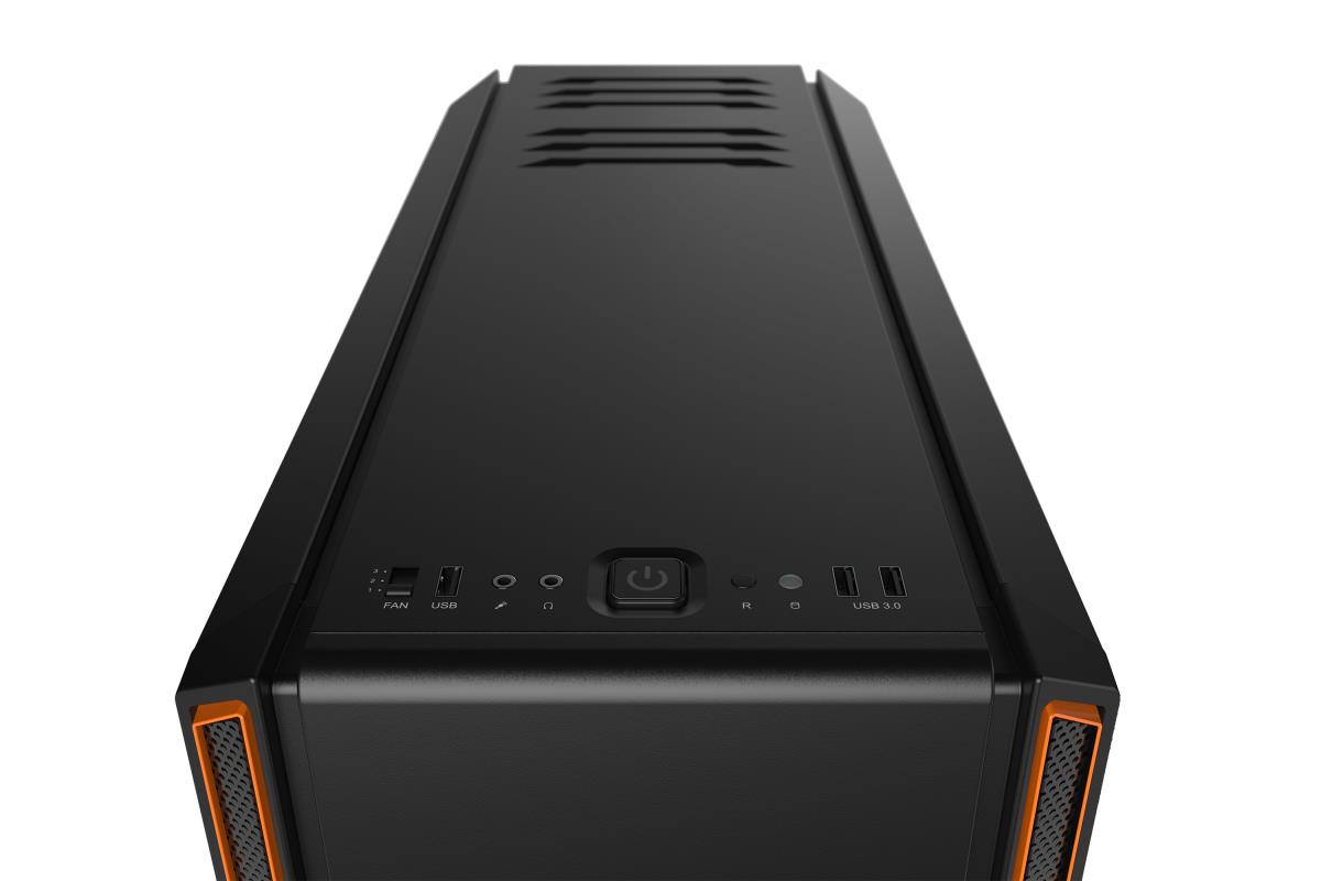 EU Product - be quiet! Silent Base 601 Midi Tower Black, Orange thumbnail