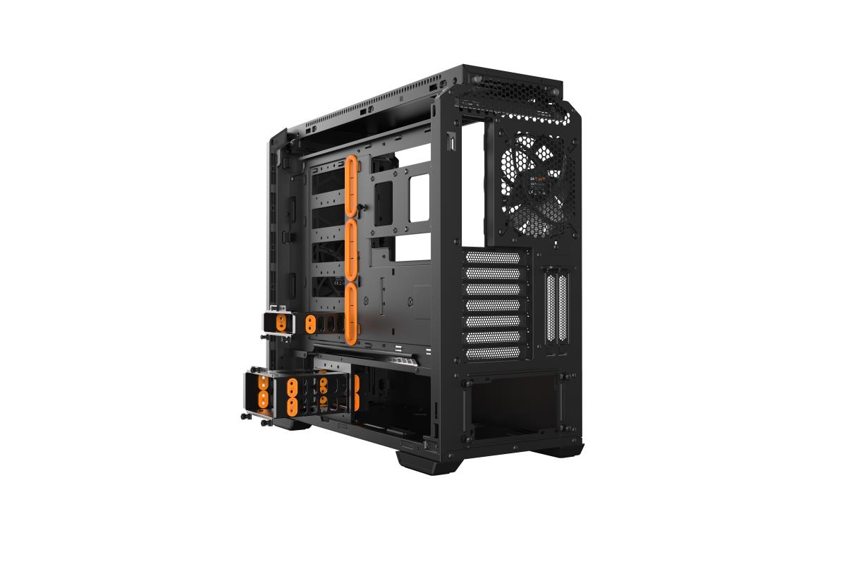 EU Product - be quiet! Silent Base 601 Midi Tower Black, Orange thumbnail