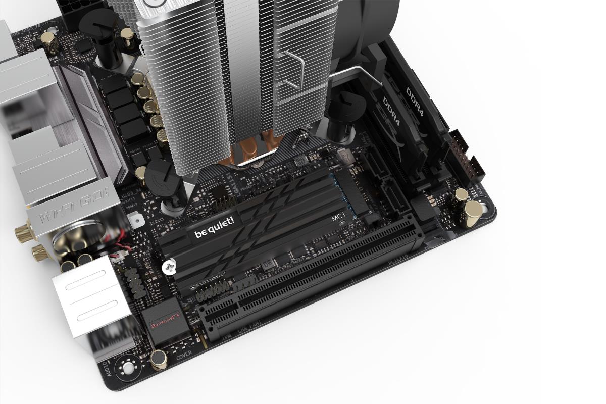 be quiet! (BZ002) MC1 M.2 SSD Cooler, Single/Double Side Compatibility, 2280 Size thumbnail