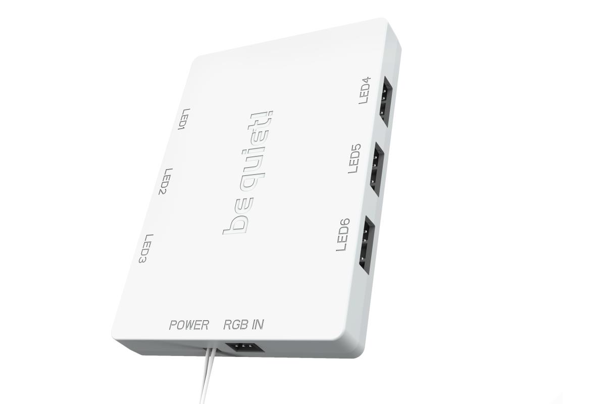 EU Product - L�fter 140*140*25  Light Wings White PWM speed 3x thumbnail