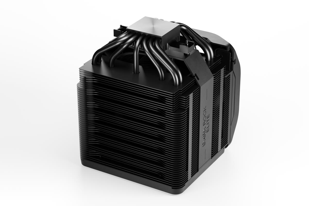 be quiet! Dark Rock Elite CPU Cooler, Universal Socket, 2 x Silent Wings Fans, 2000RPM, 7 x Heat Pipes, 280W TDP, ARGB & Speed Switch thumbnail