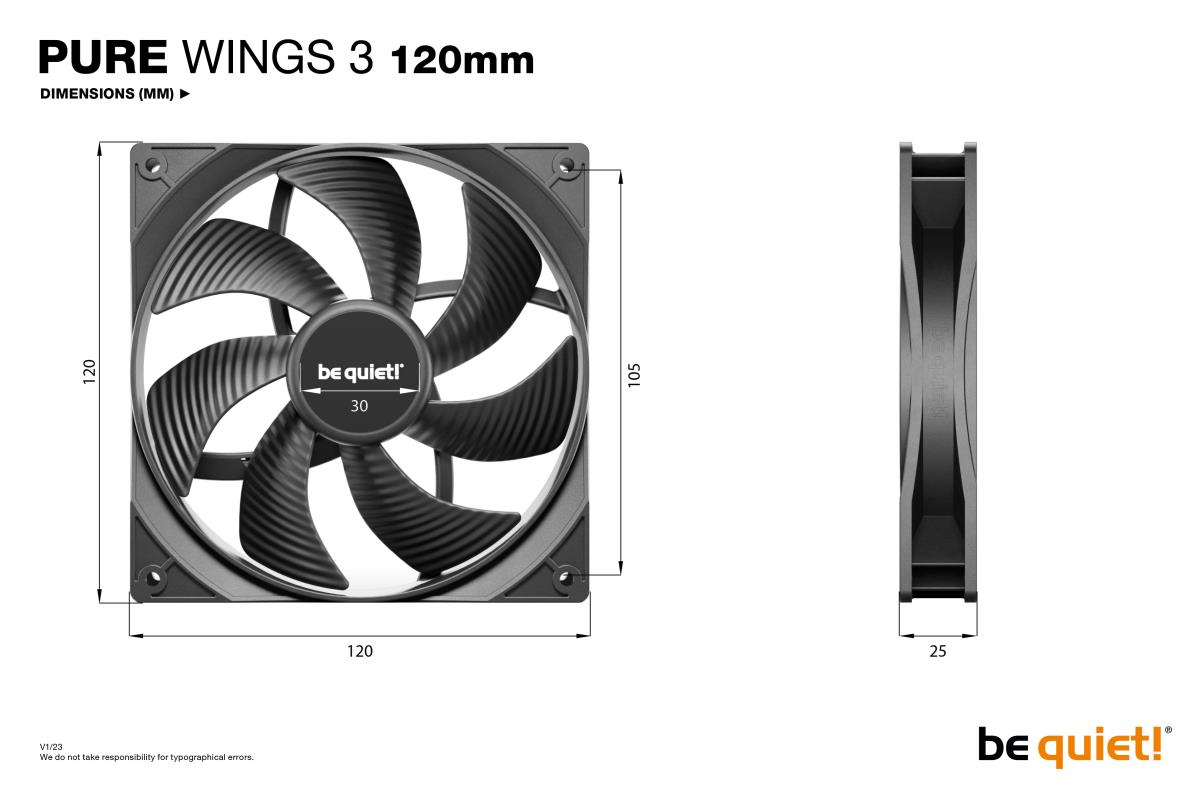 BL104 PURE WINGS 3 12CM FAN thumbnail