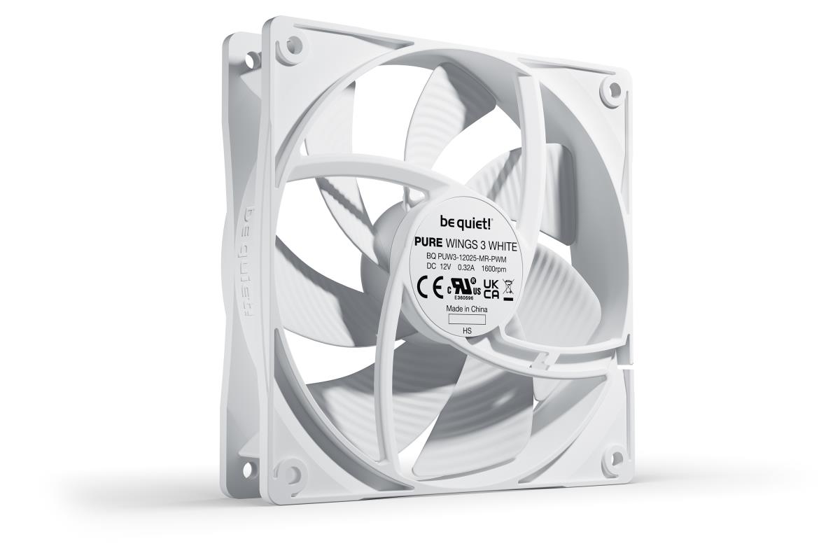 EU Product - L�fter 120*120*25  Pure Wings 3 White PWM thumbnail