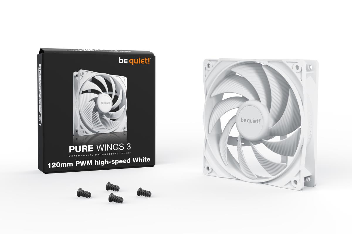 EU Product - L�fter 120*120*25 Pure Wings 3 White PWM highspeed thumbnail
