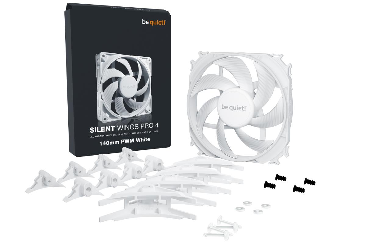 EU Product - L�fter 140*140*25  SilentWings Pro 4 White thumbnail