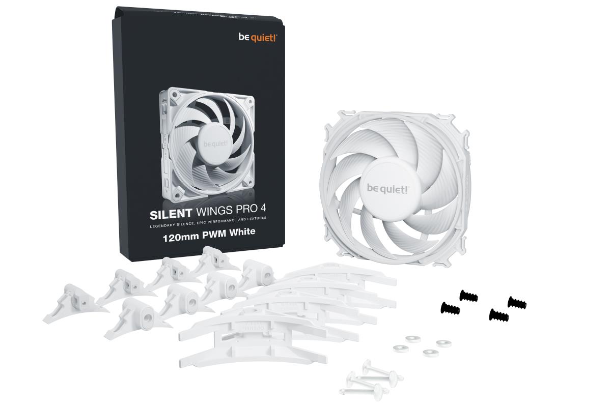 EU Product - L�fter 120*120*25  SilentWings Pro 4 White thumbnail