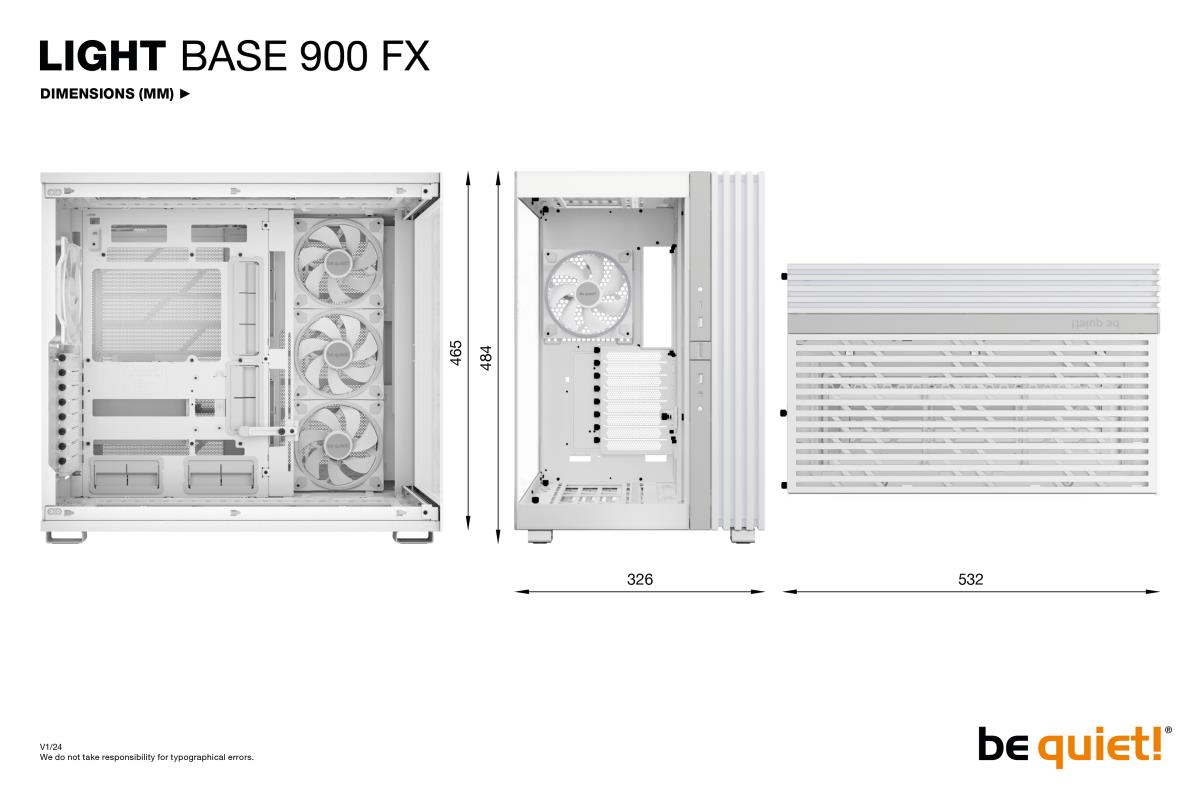LIGHT BASE 900 FX ARGB E-ATX CASE GL thumbnail
