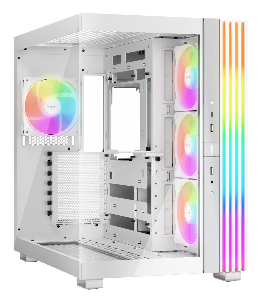 be quiet! BGW68 Light Base 600 LX Mid Tower Gaming Case, 1 x USB Type-C / 2 x USB 3.0, Tempered Glass Front & Side Window Panel, 4 x Light Wings ARGB Fans, ATX / M-ATX / Mini-ITX Compatible thumbnail