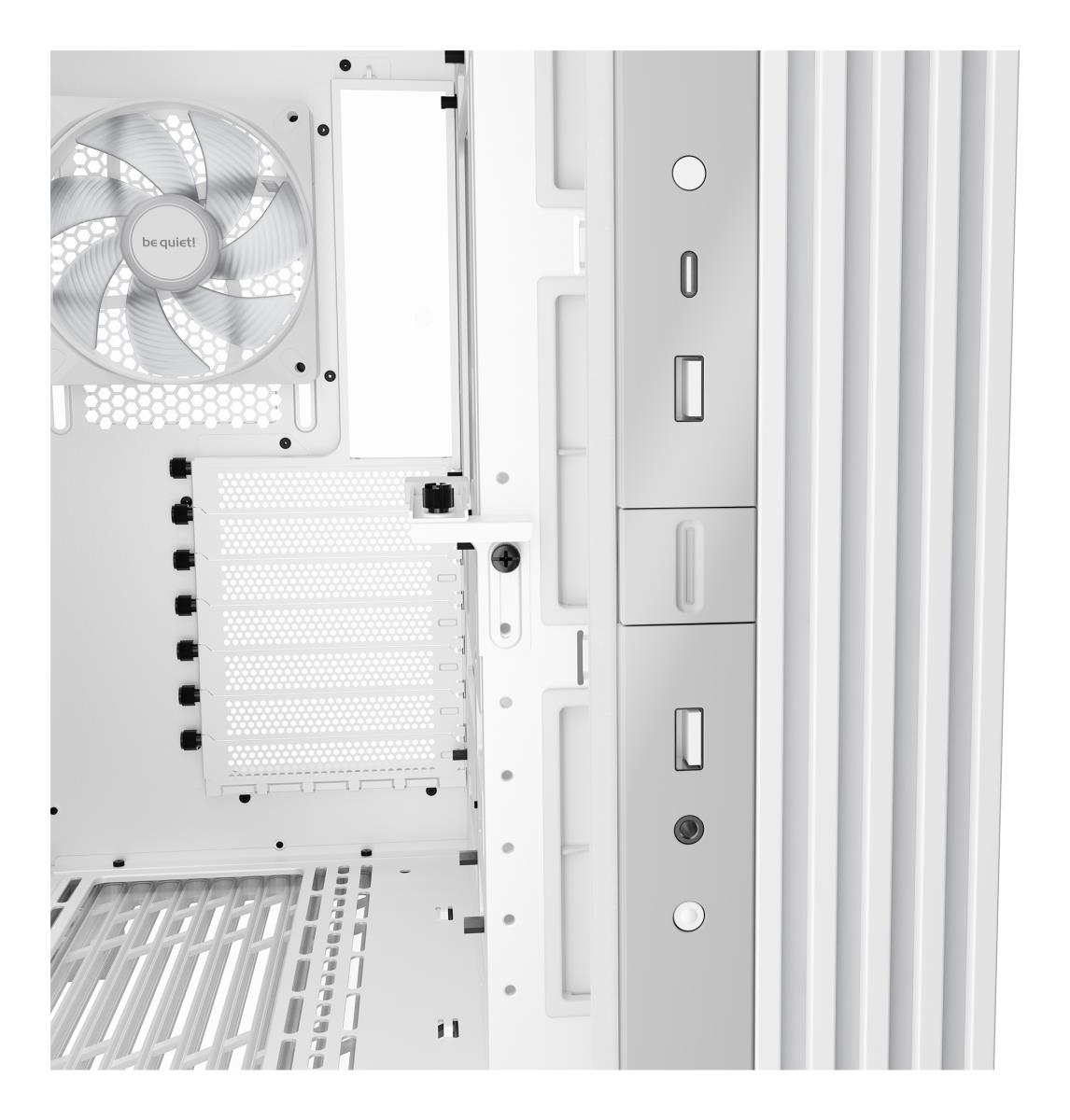 be quiet! BGW68 Light Base 600 LX Mid Tower Gaming Case, 1 x USB Type-C / 2 x USB 3.0, Tempered Glass Front & Side Window Panel, 4 x Light Wings ARGB Fans, ATX / M-ATX / Mini-ITX Compatible thumbnail