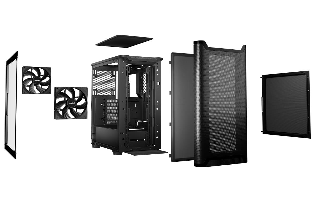EU Product - Geh�use/ case be quiet! Pure Base 501 Window Black thumbnail