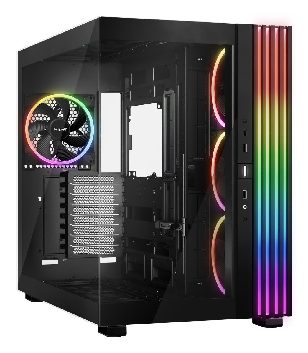 be quiet! BGW71 Light Base 900 FX Full Tower Gaming Case, 1 x USB Type-C / 2 x USB 3.0,  Tempered Glass Front & Side Window Panel, 4 x Light Wings ARGB Fans, E-ATX / XL-ATX / ATX / M-ATX / Mini-ATX Compatible thumbnail