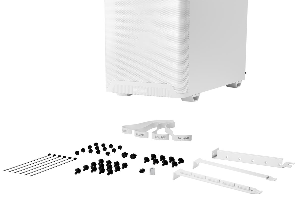 be quiet! BG075 Pure Base 501 Airflow Mid Tower Gaming Case, 1 x USB Type-C / 2 x USB 3.0, Water Cooling Ready, 2 x Pre-Installed Pure Wings 3 140mm Fans, ATX / M-ATX / Mini-ITX Compatible thumbnail