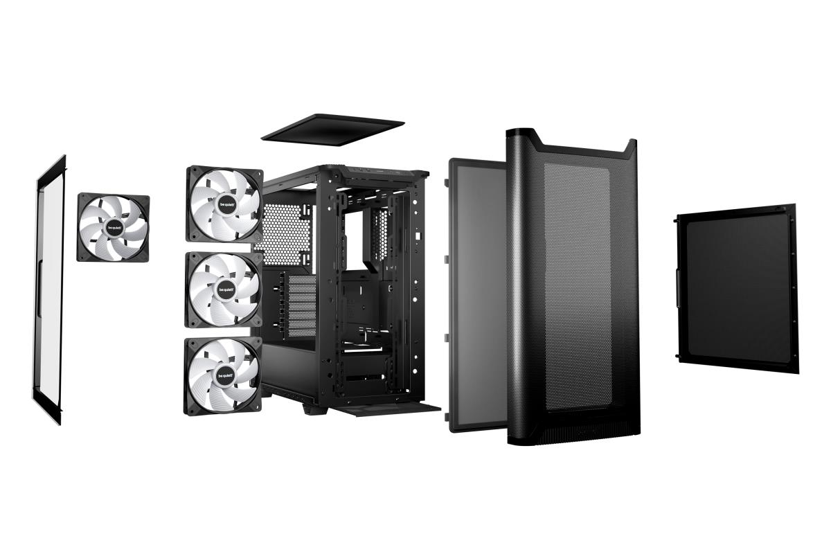 EU Product - Geh�use/ case be quiet! Pure Base 501DX Window Black thumbnail