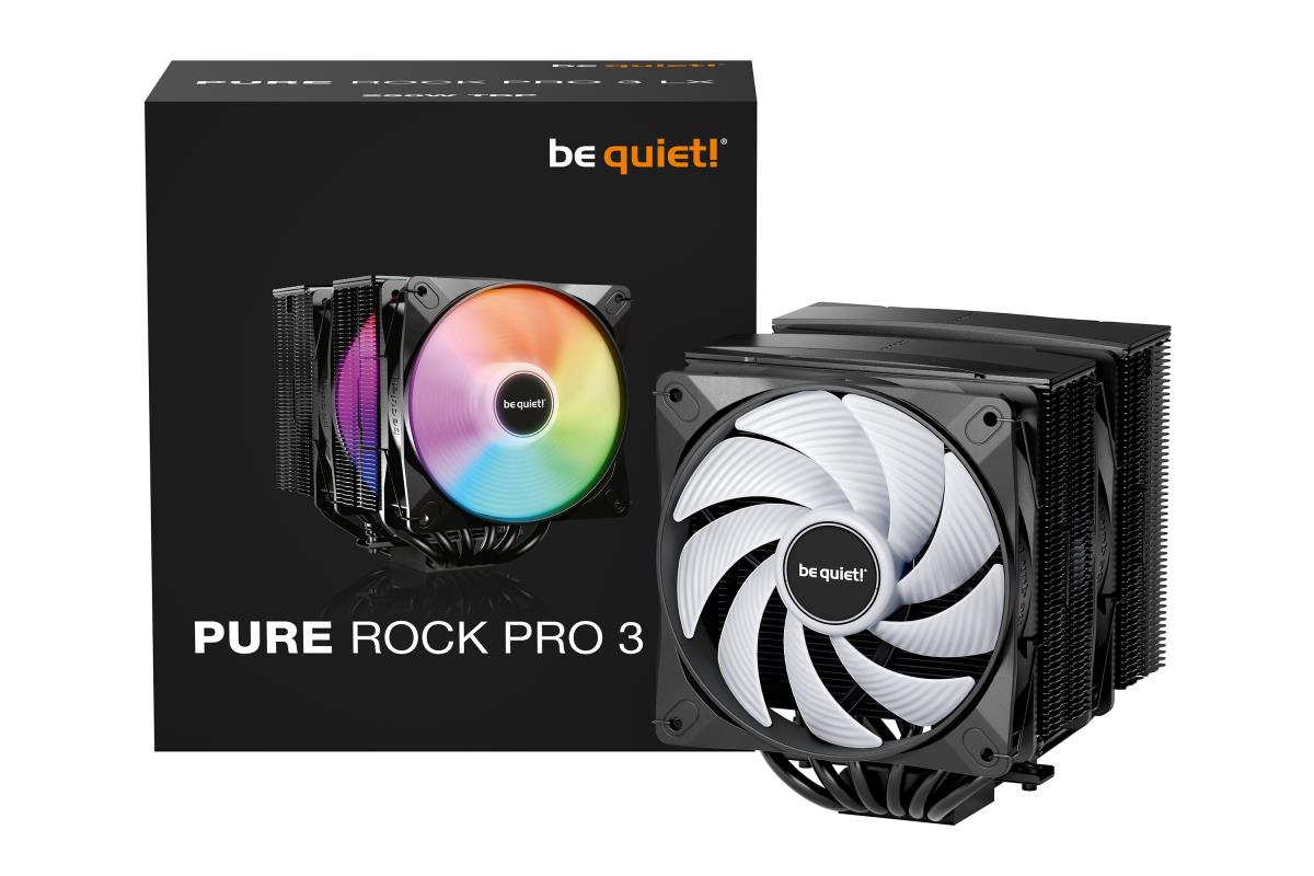 PURE ROCK PRO 3 LX ARGB HEATSINK & F thumbnail
