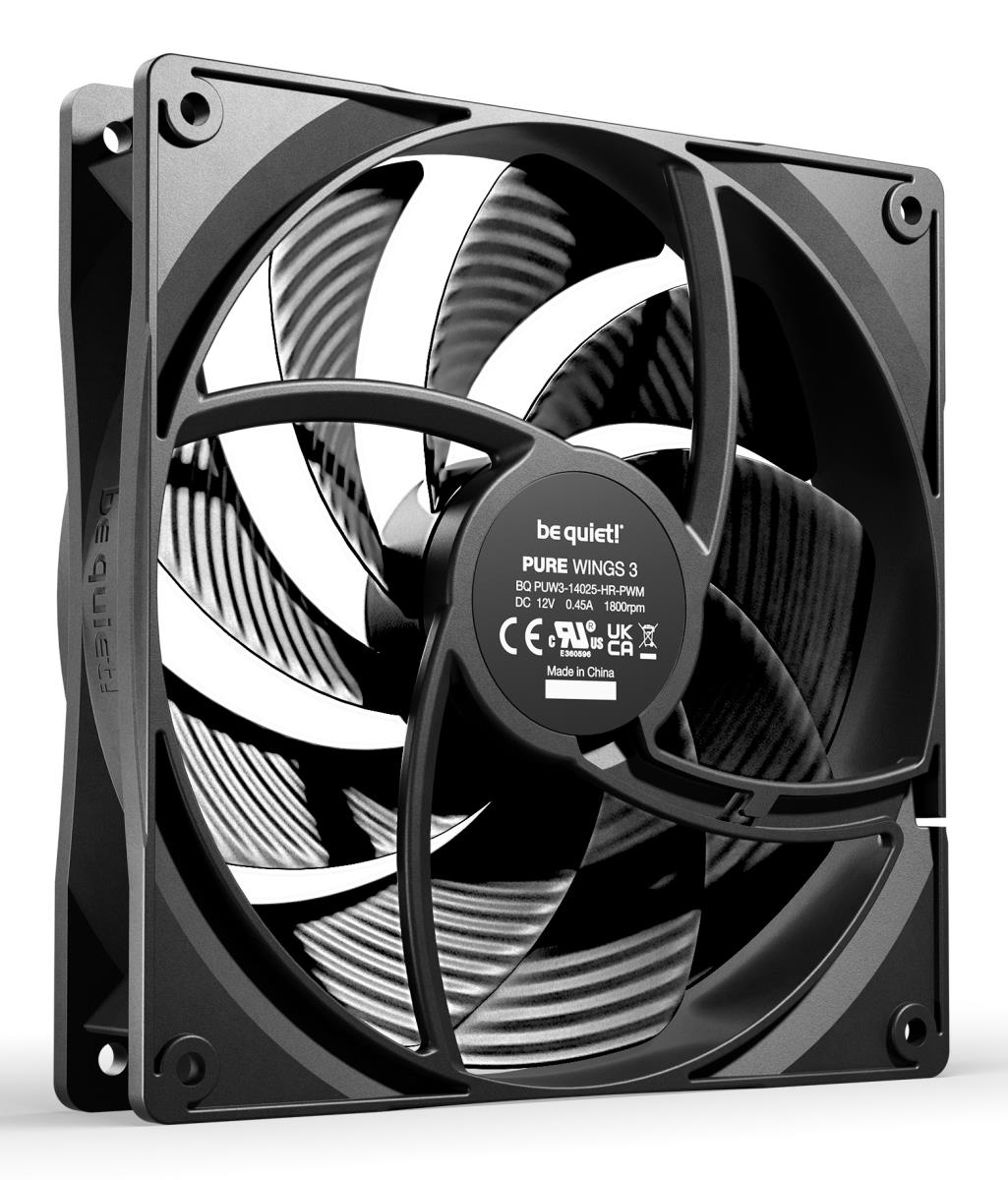 140MM FAN PURE WINGS 3 PWMHS 3PK BK thumbnail