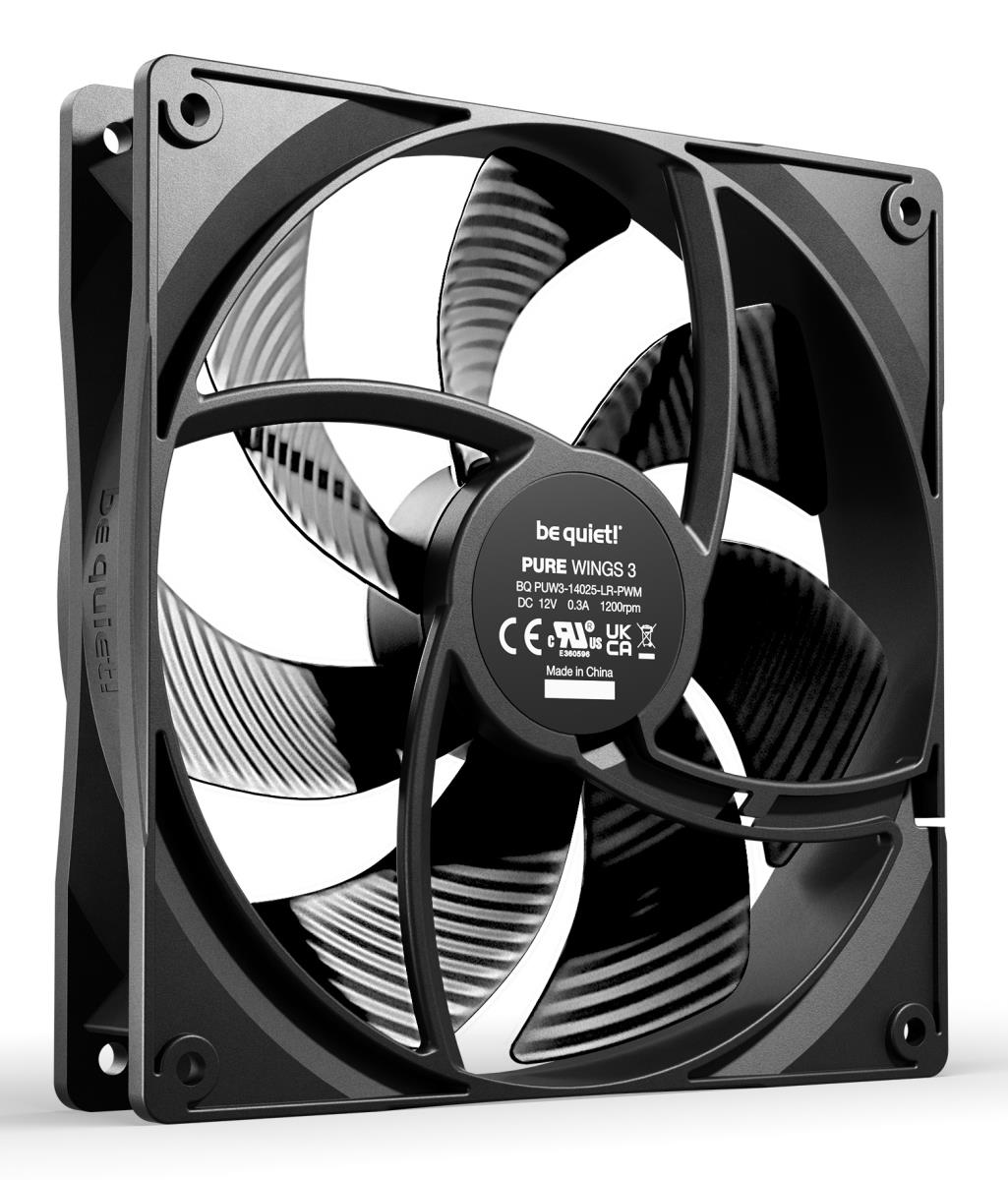 140MM FAN PURE WINGS 3 PWM 3PK BK thumbnail