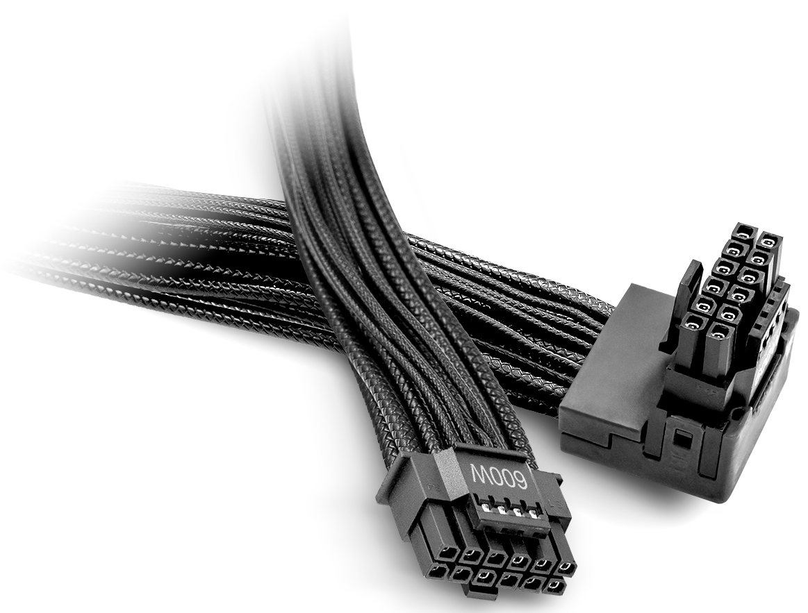 EU Product - Power Cable 12V-2x6 / 12VHPWR 90�REVERSED thumbnail