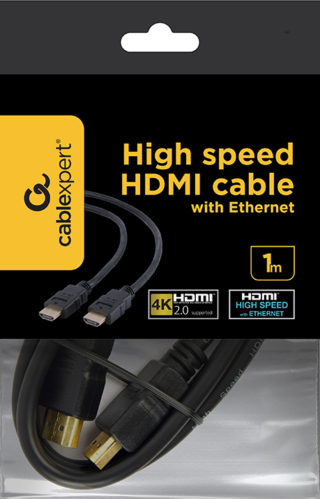 EU Product - HDMI-Kabel High-Speed m�nnlich-m�nnlich 1.0m thumbnail