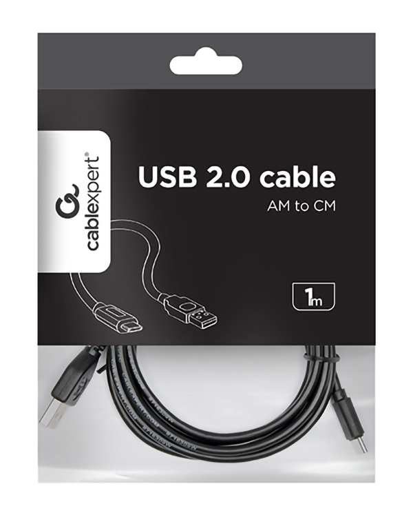 EU Product - USB-Kabel  2.0 auf Type-C Kabel 1m thumbnail