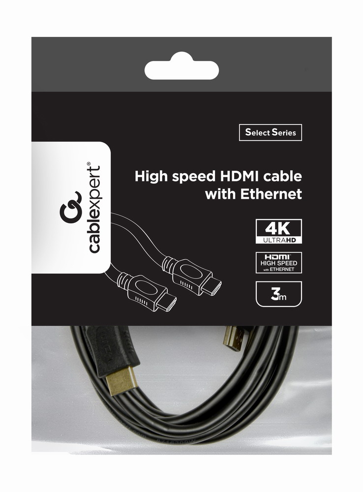 EU Product - HDMI-Kabel High-Speed mit Ethernet 3.0m thumbnail