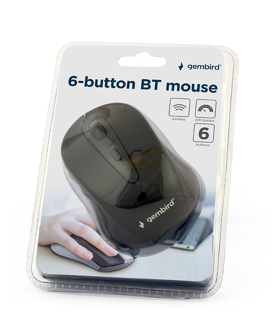 EU Product - Maus OPT Bluetooth-Maus 6-Tasten  schwarz thumbnail