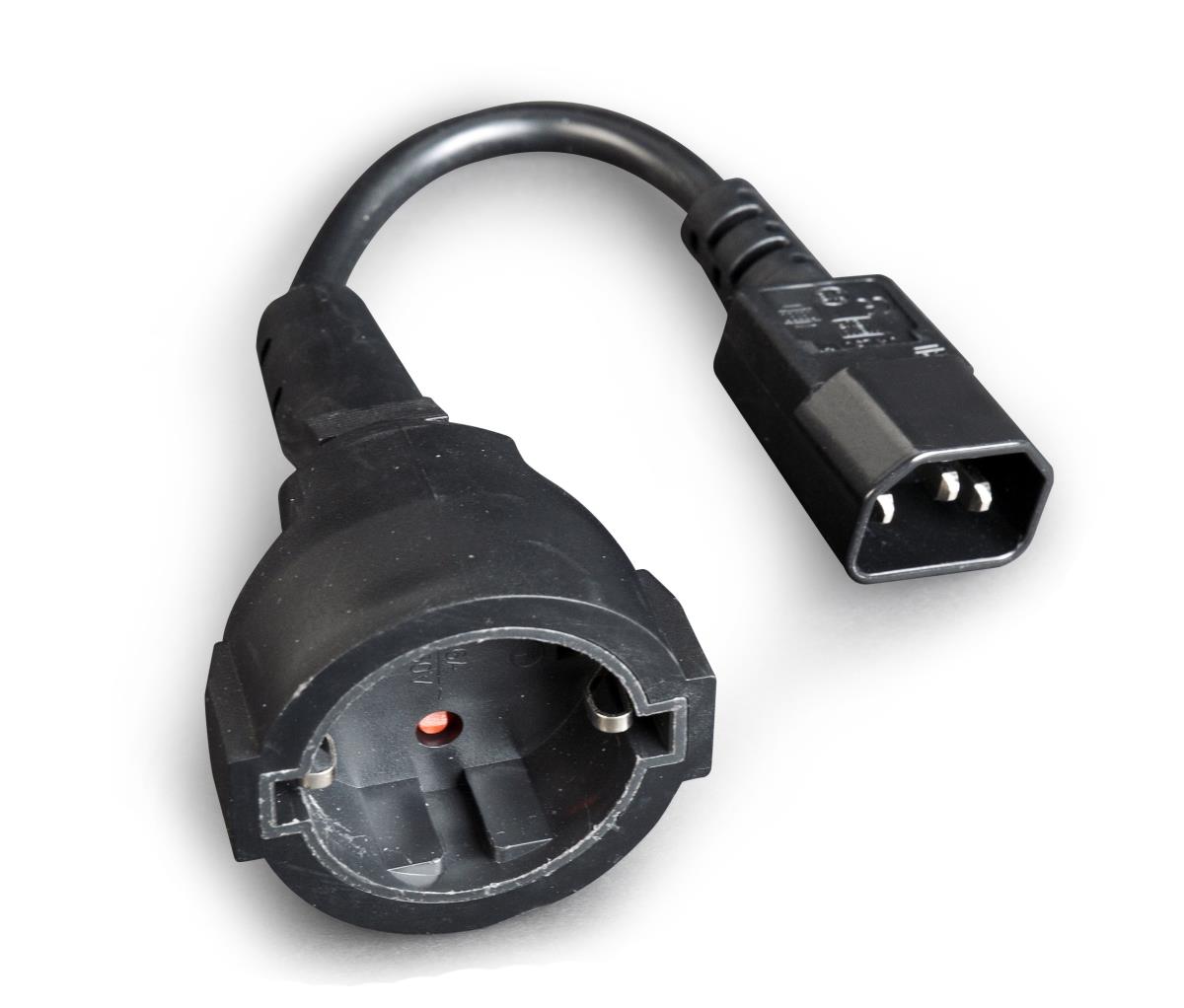 EU Product - Netzadapterkabel (C14-Stecker auf Schuko-Buchse) thumbnail