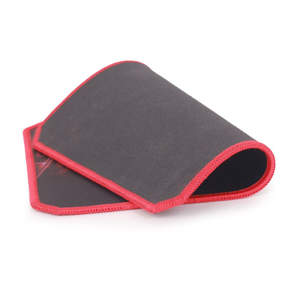 EU Product - Gaming-Mauspad schwarz 400x450mm rutschfeste Unterse thumbnail