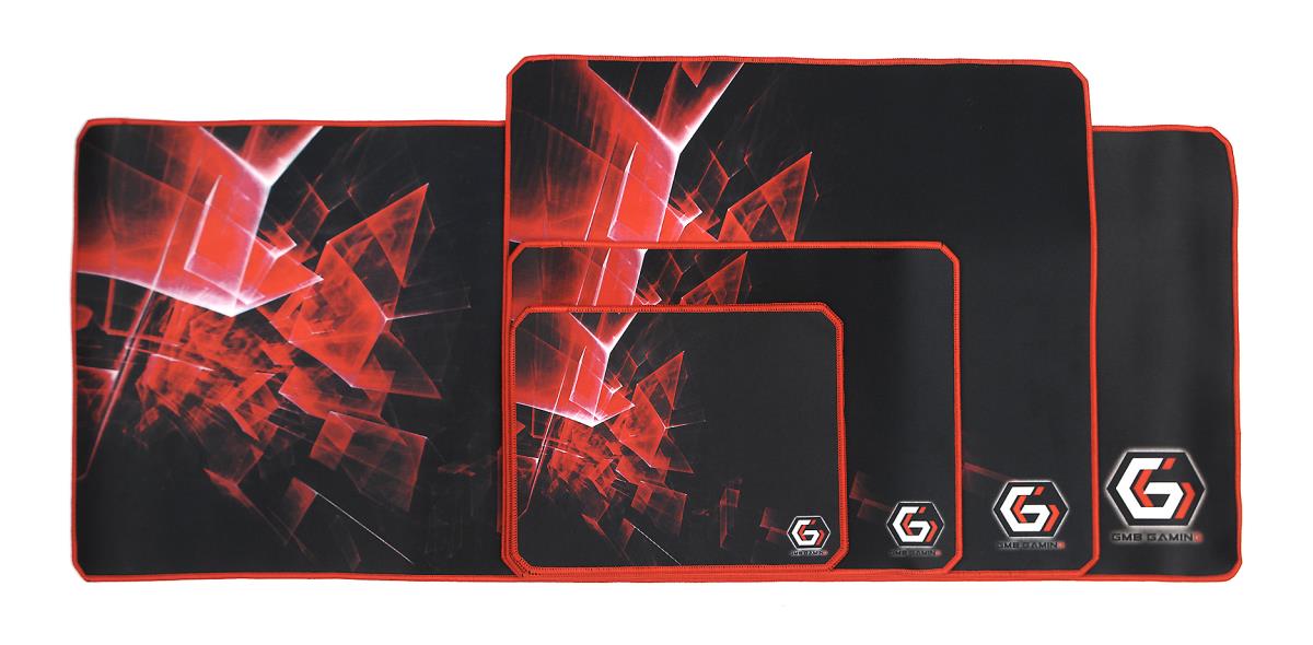 EU Product - Gaming-Mauspad schwarz 250x350mm rutschfeste Unterse thumbnail