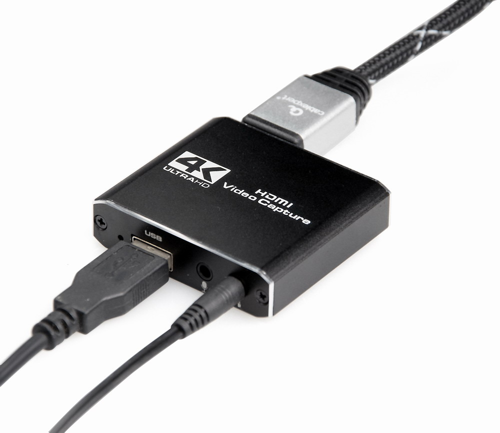 EU Product - USB-HDMI-Grabber, 4K, Pass-Through-HDMI thumbnail