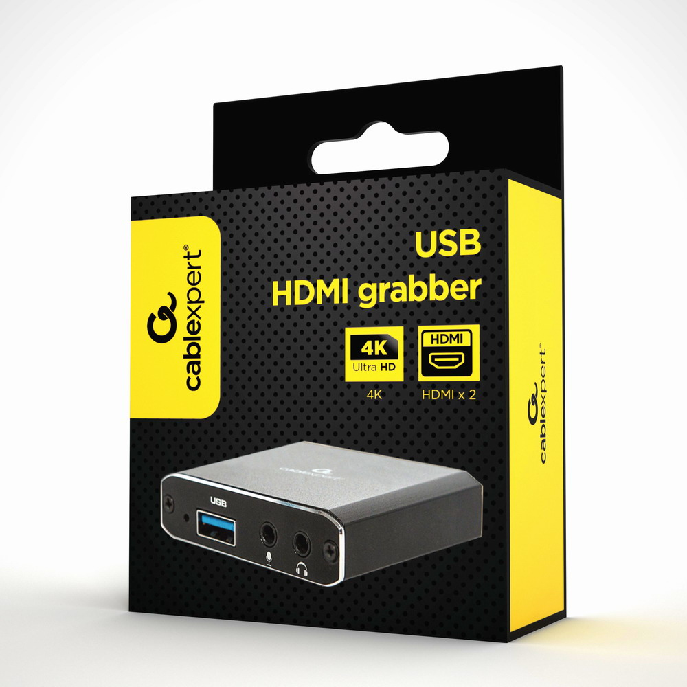 EU Product - USB-HDMI-Grabber, 4K, Pass-Through-HDMI thumbnail