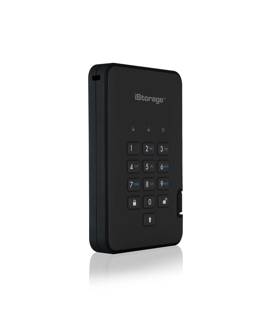 diskAshur2 SSD 256-bit 256GB - Black thumbnail