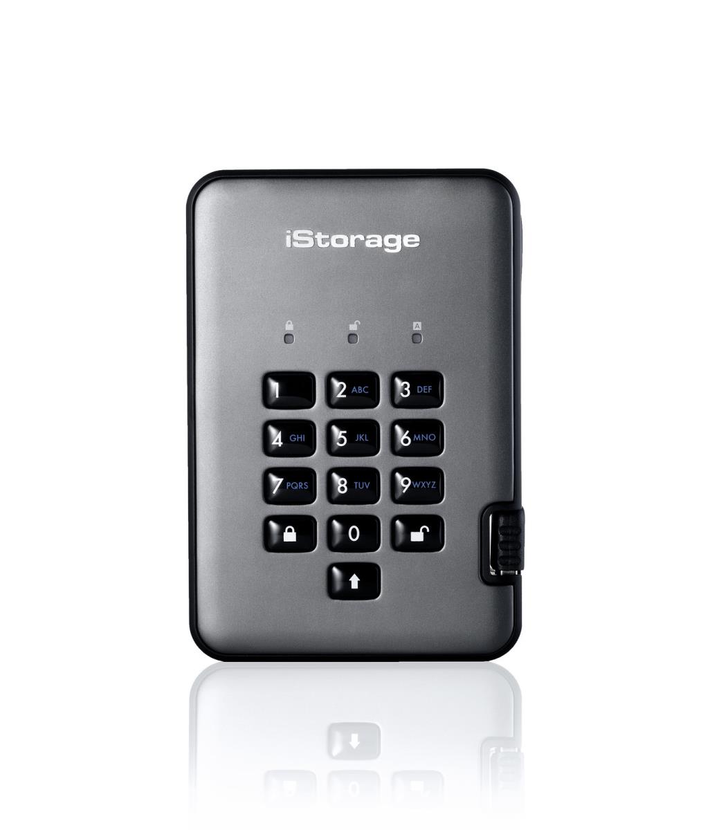 diskAshur Pro2 256-bit 2TB - Classified - Graphite thumbnail