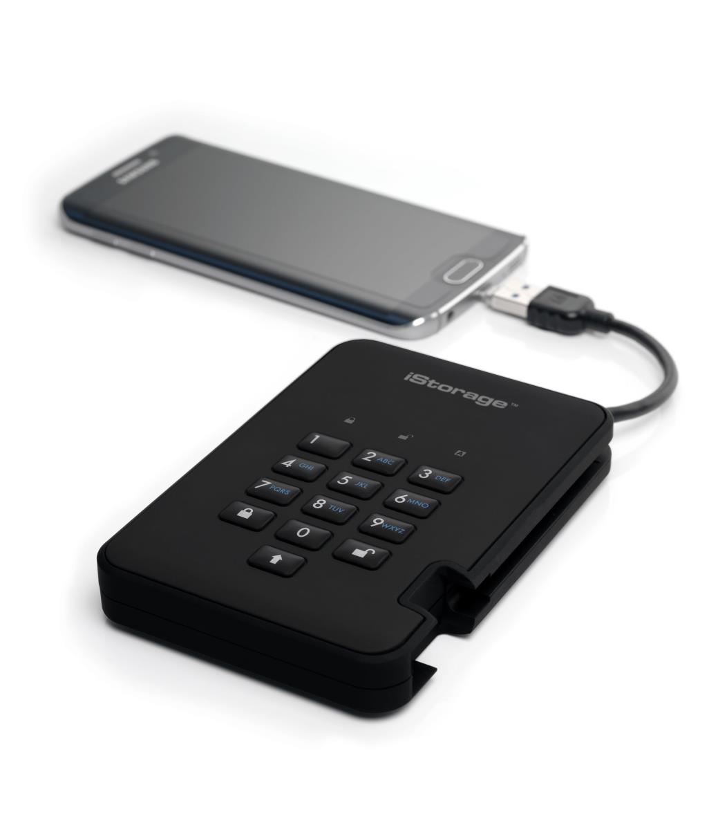 diskAshur2 256-bit 2TB - Black thumbnail