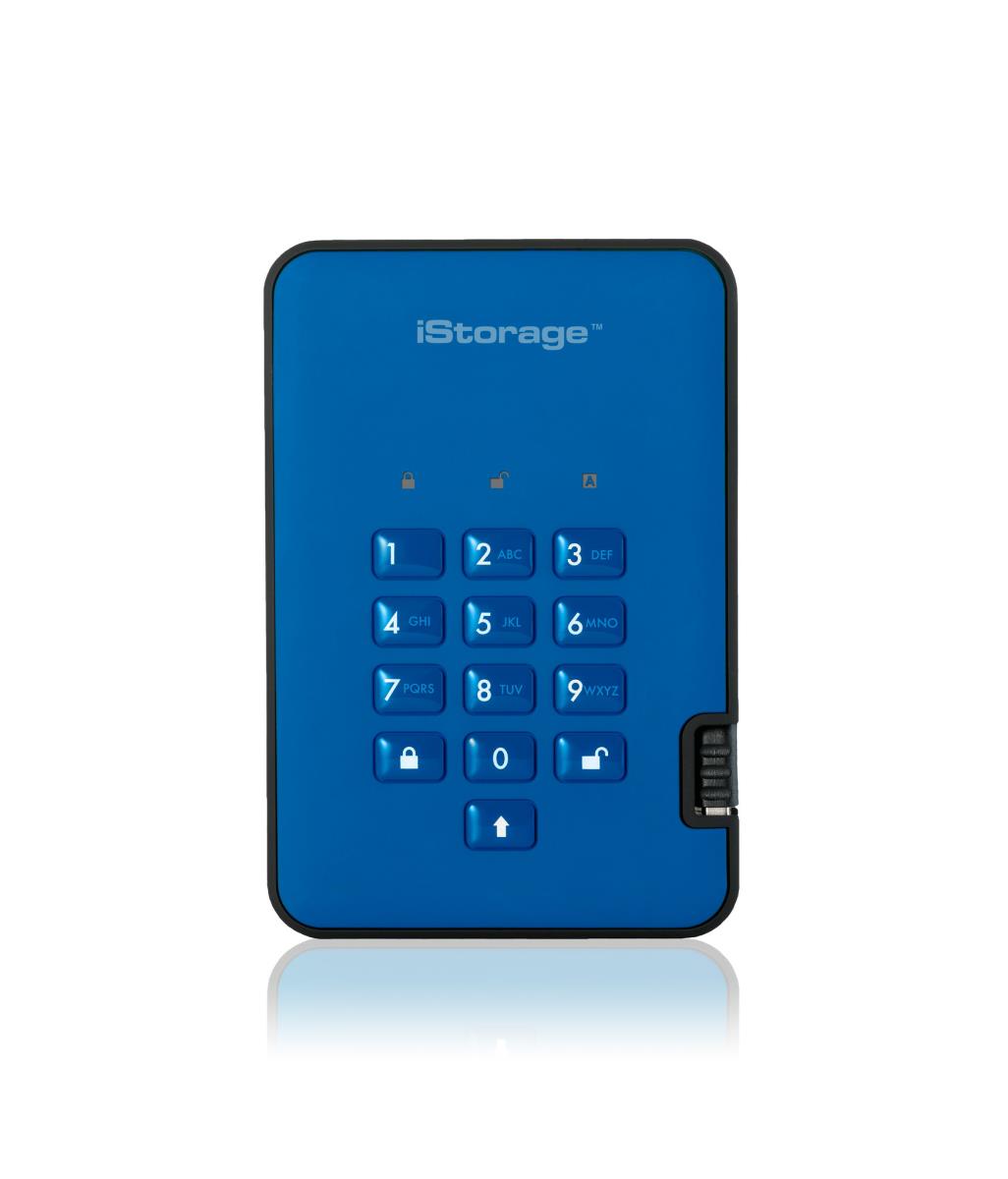 diskAshur2 256-bit 1TB - Blue thumbnail