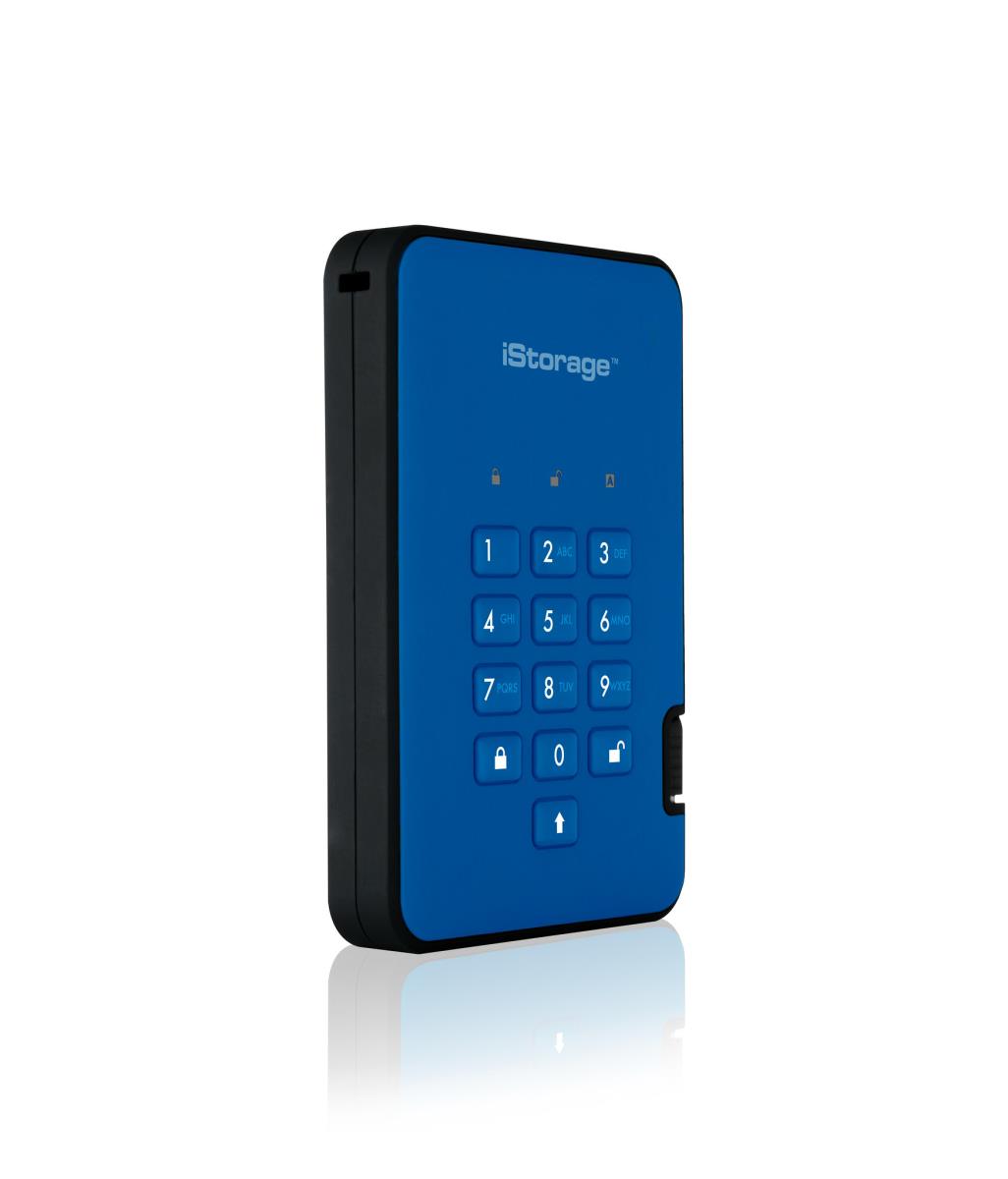 diskAshur2 256-bit 500GB - Blue thumbnail