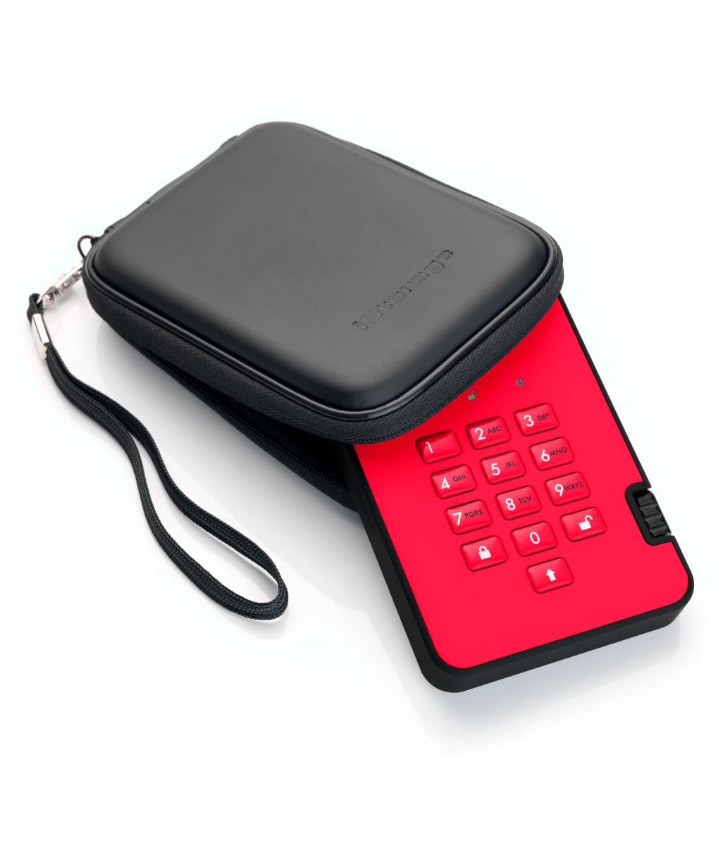 diskAshur2 256-bit 500GB - Red thumbnail