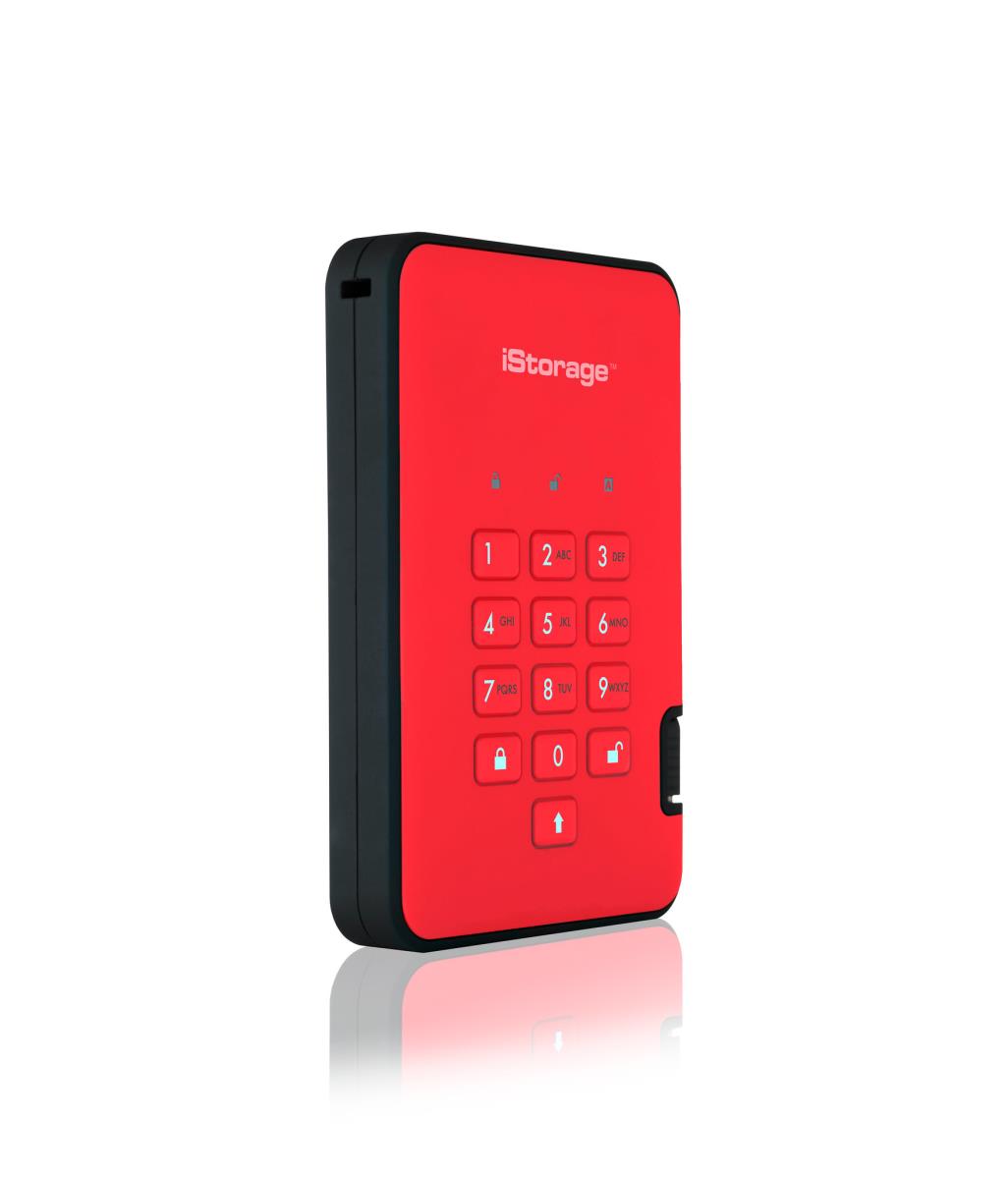 diskAshur2 256-bit 500GB - Red thumbnail