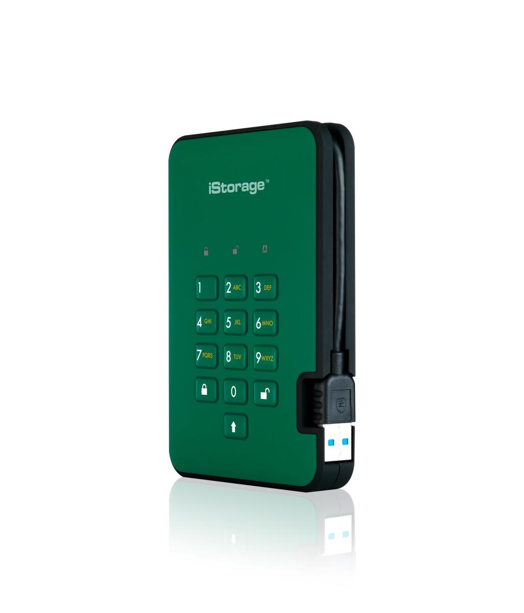 diskAshur2 SSD 256-bit 1TB - Green thumbnail