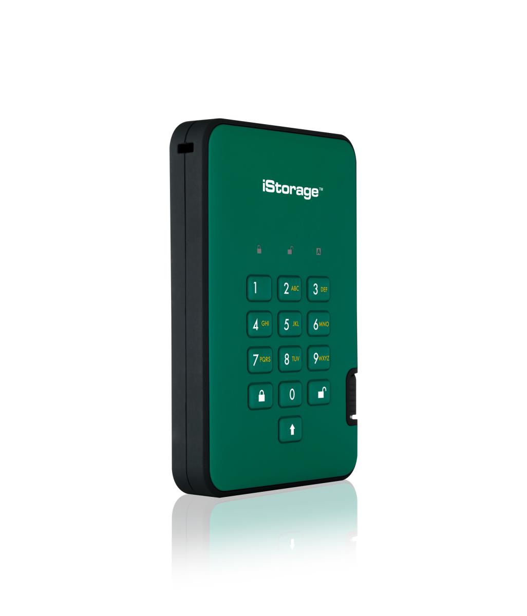 diskAshur2 SSD 256-bit 2TB - Green thumbnail