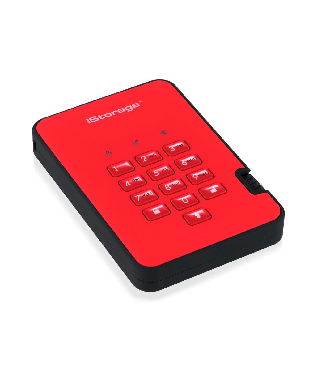 diskAshur2 256-bit 2TB - Red thumbnail