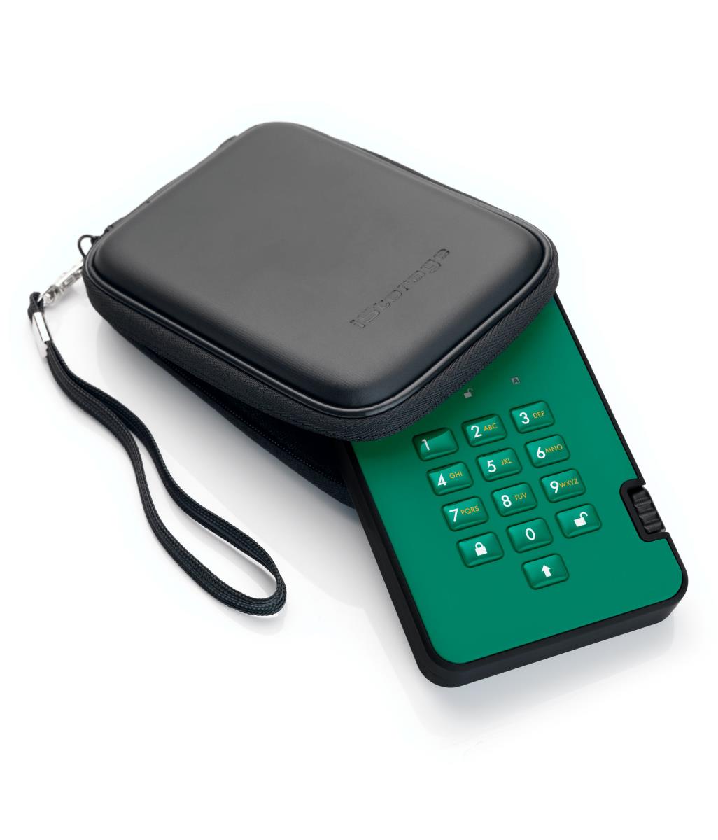 diskAshur2 256-bit 3TB - Green thumbnail
