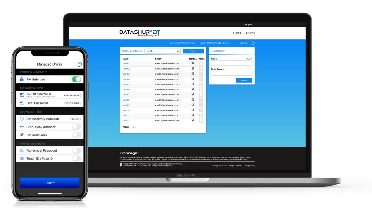 datAshur BT USB3 256-bit 64GB thumbnail
