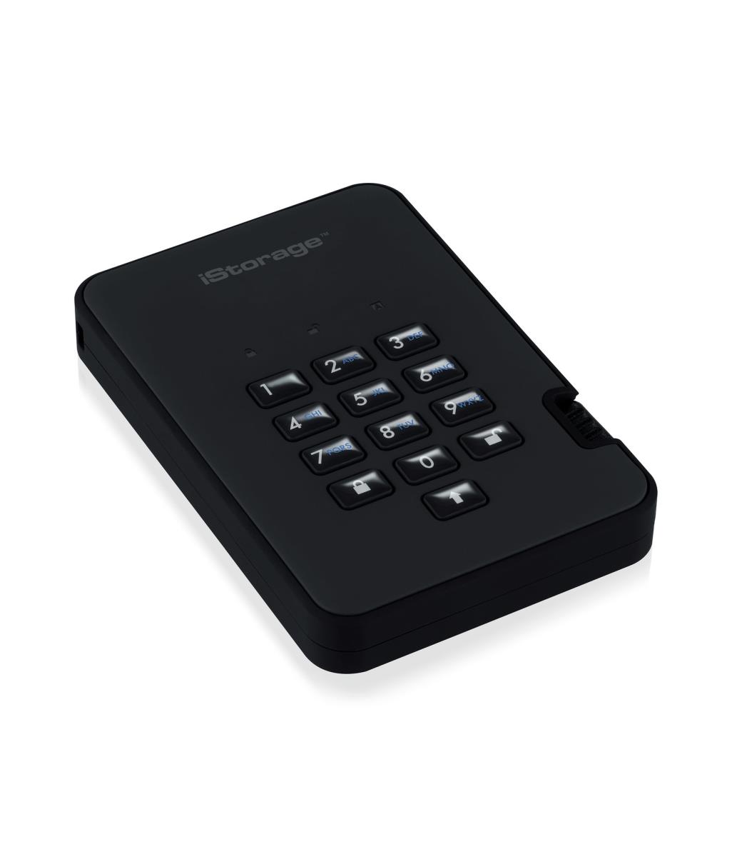 diskAshur2 SSD 256-bit 8TB - Black thumbnail