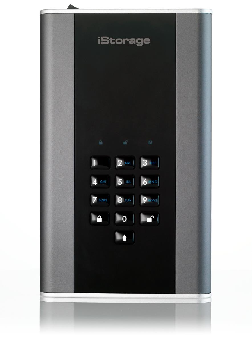 diskAshur DT2 256-bit 20TB - FIPS 140-2 Certified - Graphite thumbnail