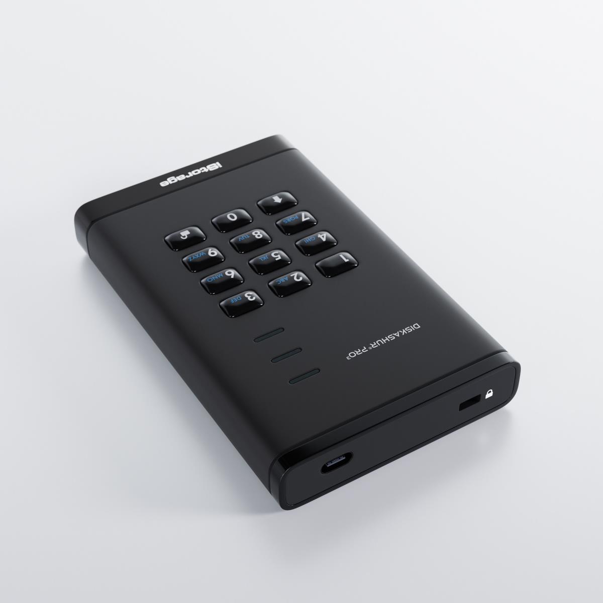 diskAshur PRO3 HDD 256-bit 2TB FIPS 140-3 Level 3 thumbnail