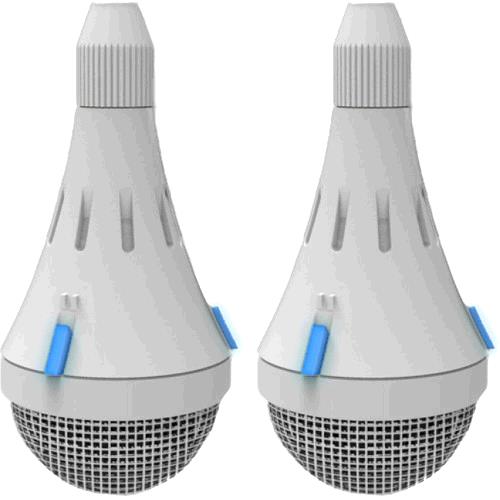 ClearOne Ceiling Mic Array Dante 2 Arrays (6 Channels), White thumbnail
