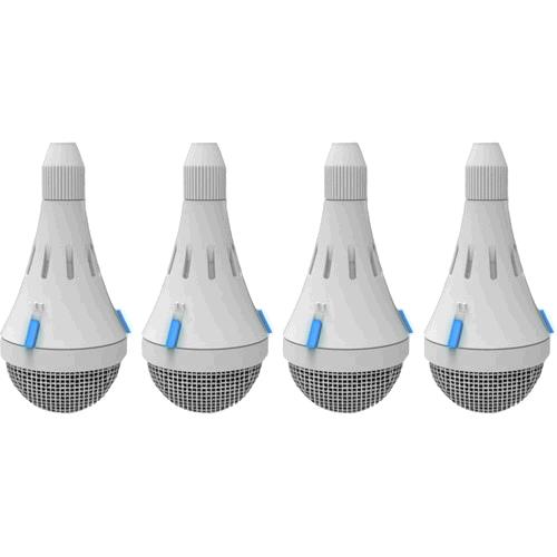 ClearOne CEILING MIC ARRAY DANTE 4 ARRAYS (12 CHANNELS)  WHITE COLOR UNITS. BUNDLE INCLUD thumbnail