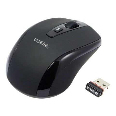 EU Product - Maus mini Funk 2.4 GHz 800dpi optisch scroll black thumbnail