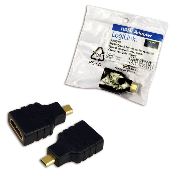 EU Product - HDMI Adapter HDMI>micro HDMI Bu/St thumbnail