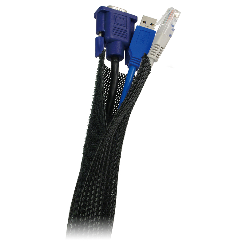 EU Product - Kabelschlauch flexibel 1,8m schwarz thumbnail
